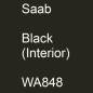 Preview: Saab, Black (Interior), WA848.